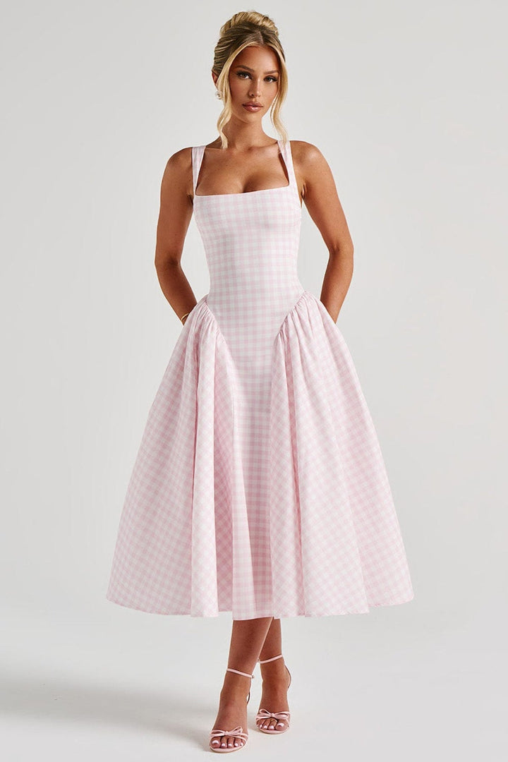 Duttini | Midi Dress in Blush