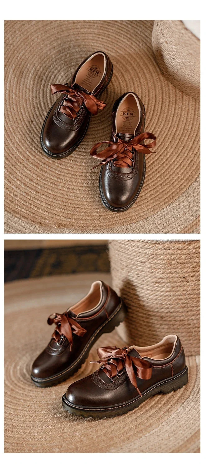 Duttini | 100% Leather Oxford Shoes