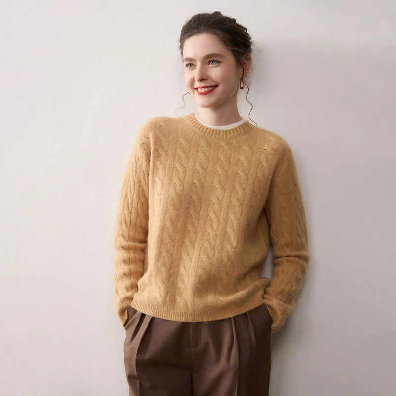 Duttini | Cable Cashmere Sweater