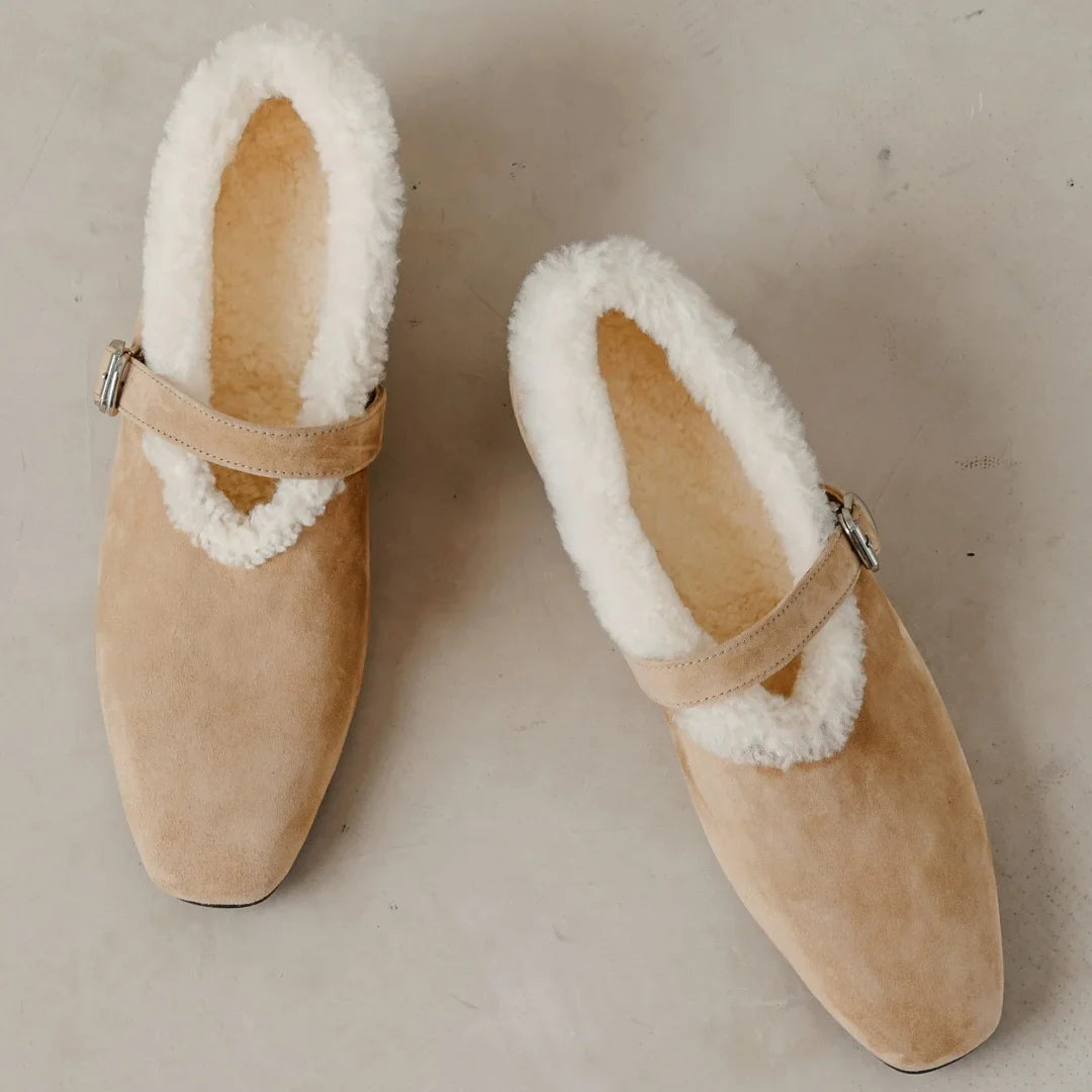 Duttini | Shearling Mary Jane