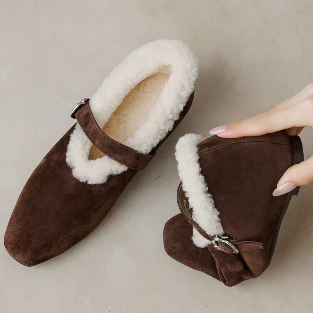 Duttini | Shearling Mary Jane