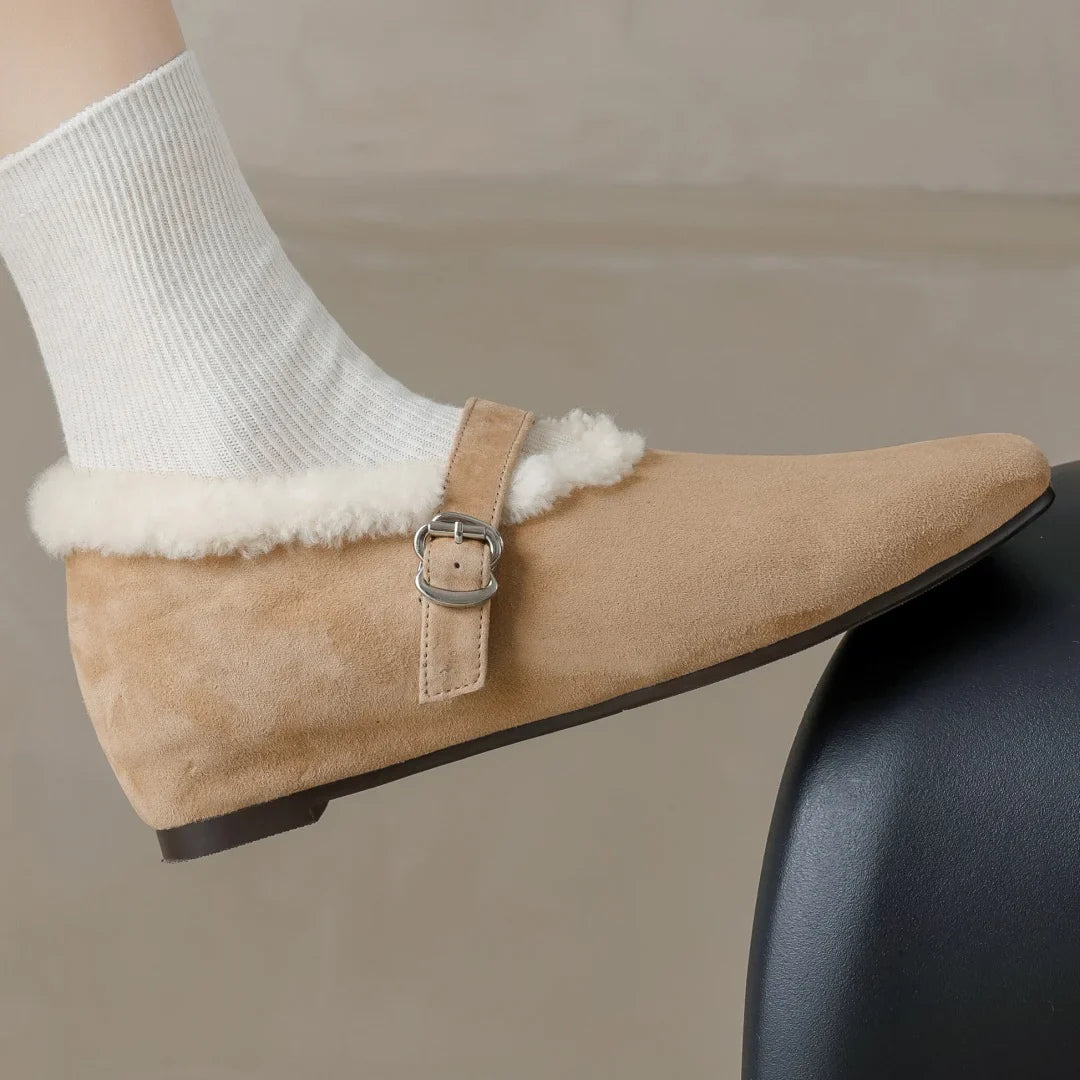 Duttini | Shearling Mary Jane