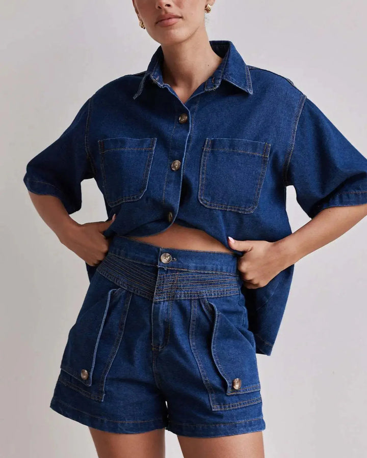Duttini | 100% Cotton Denim Set