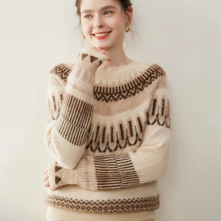 Duttini | Fair Isle Cashmere Sweater
