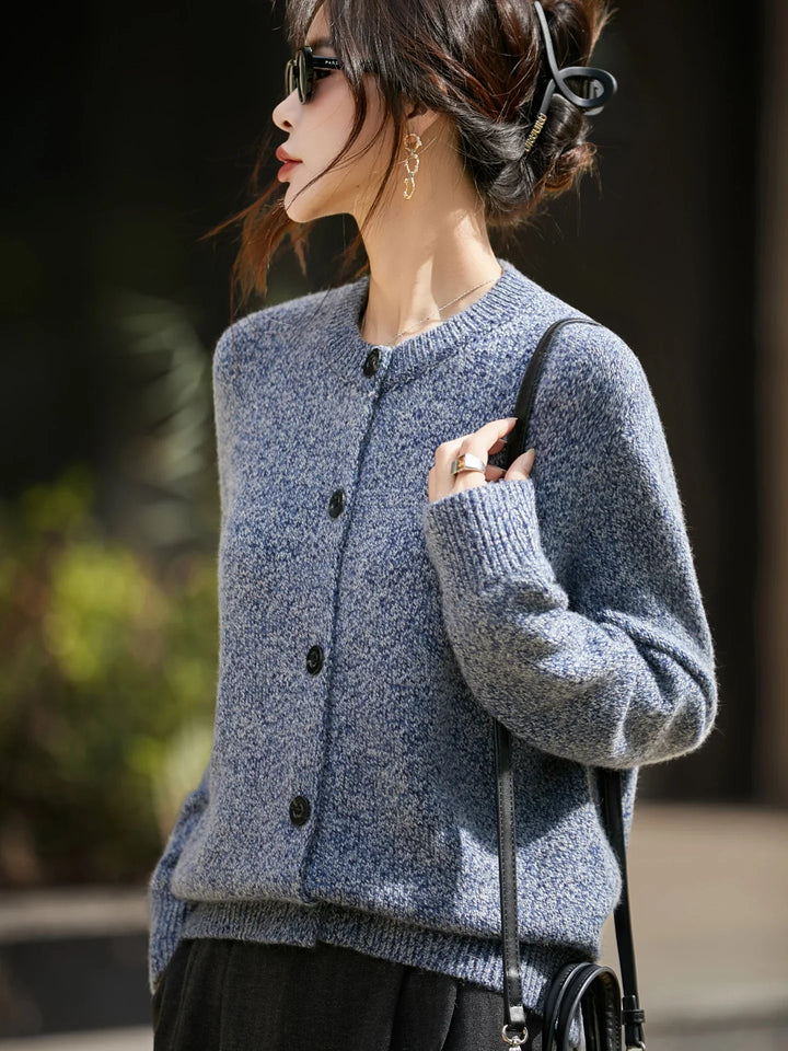 Duttini | Chunky-Knit Alpaca-Blend Cardigan
