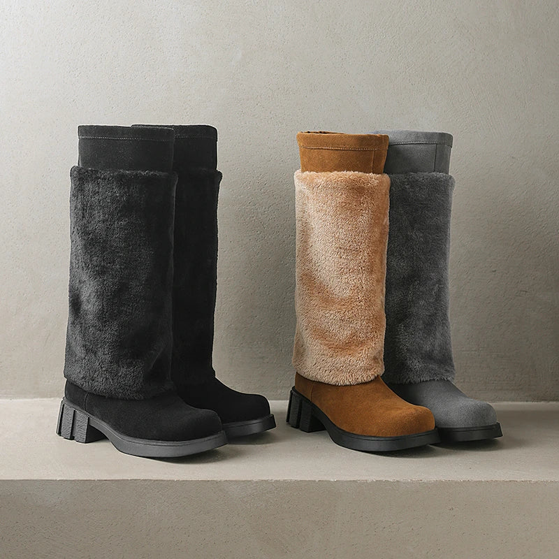 Duttini | Plush Women's Boots