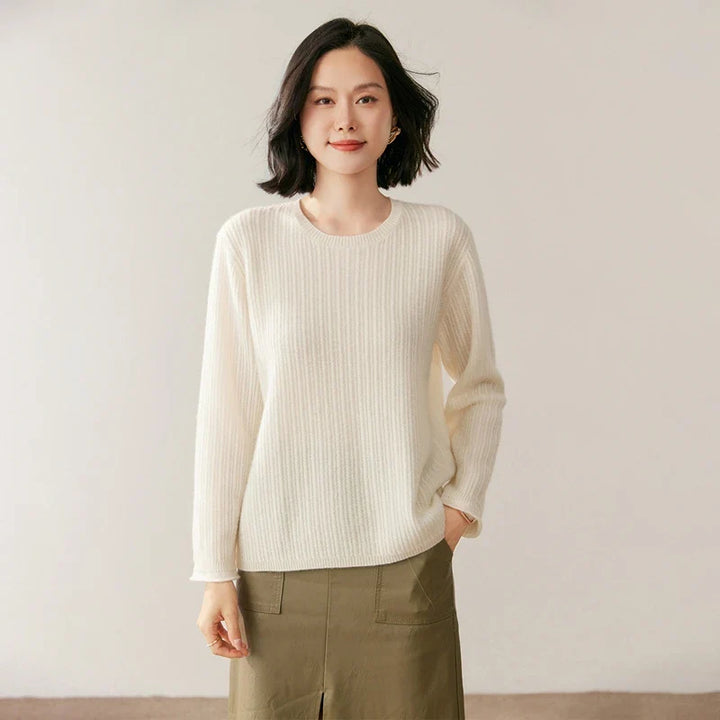 Duttini | Ribbed Cashmere Crewneck