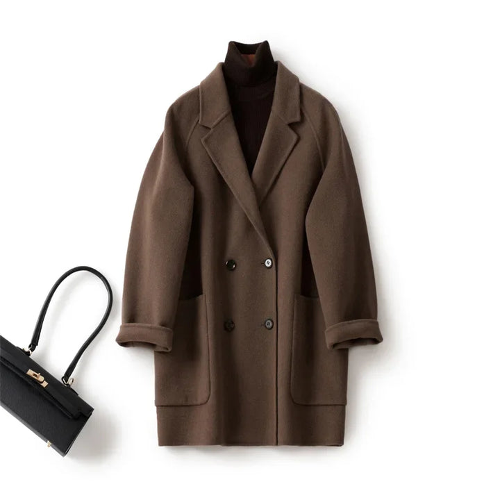Duttini | Wool Herringbone Coat