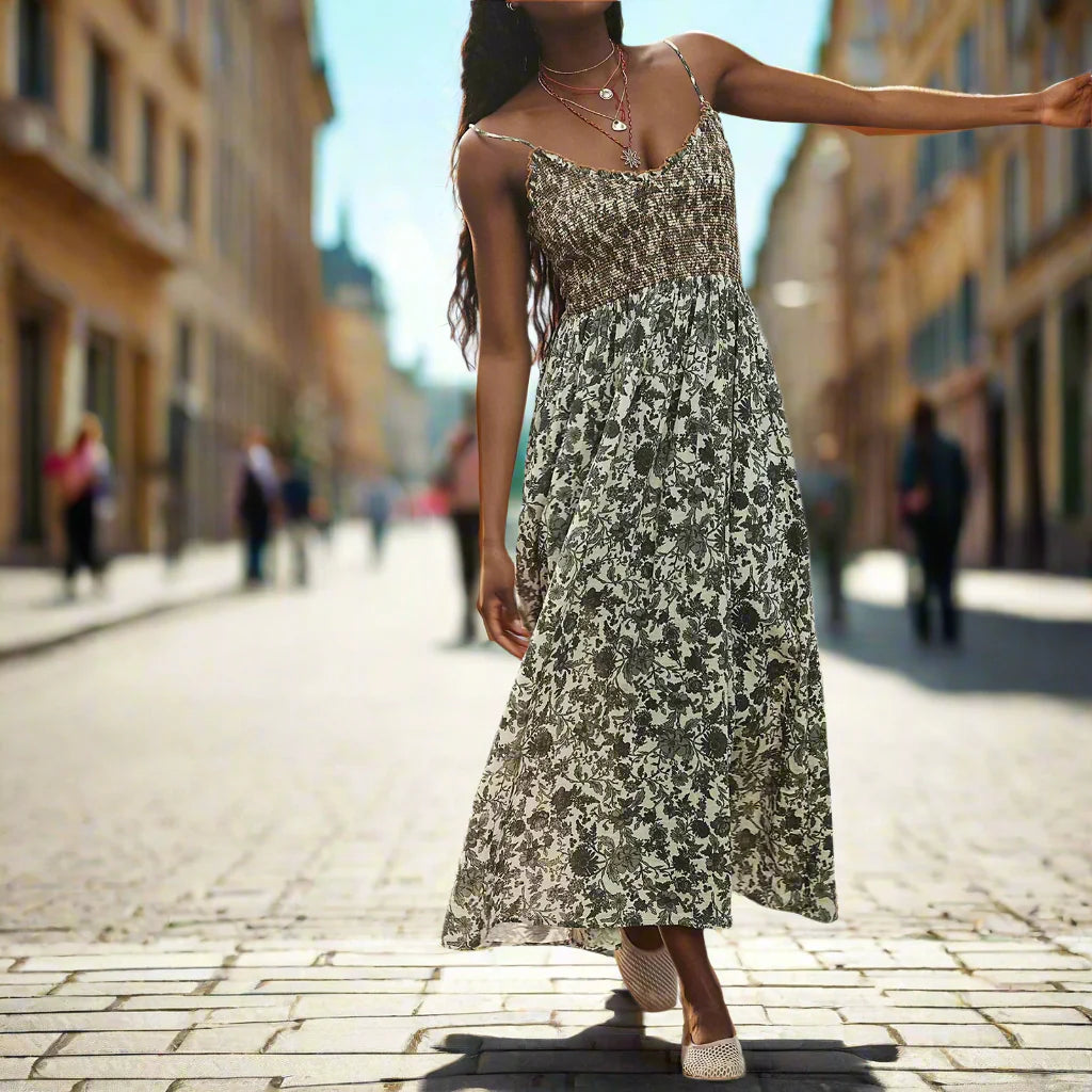 Duttini | Floral Maxi Dress