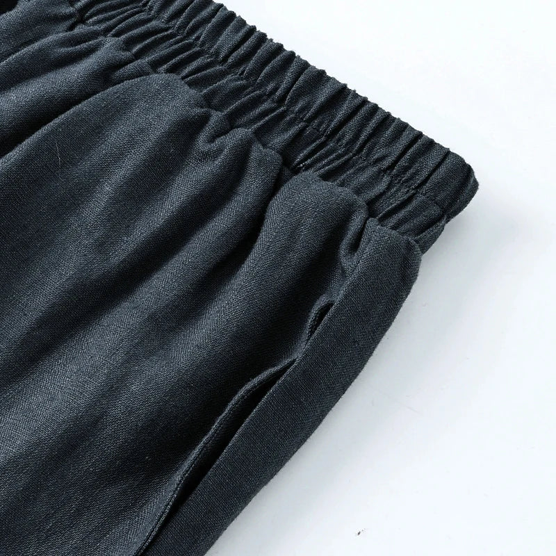Duttini | Wide Leg Linen Pant for Women in Natural