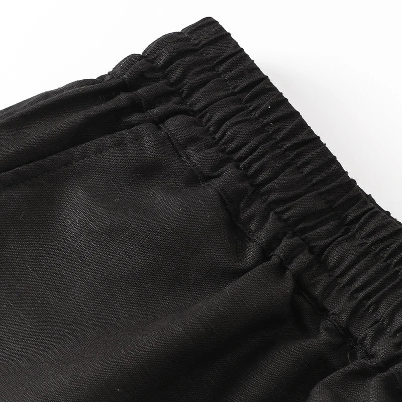 Duttini | Linen Lounge Pant for Women in Drawstring Fit