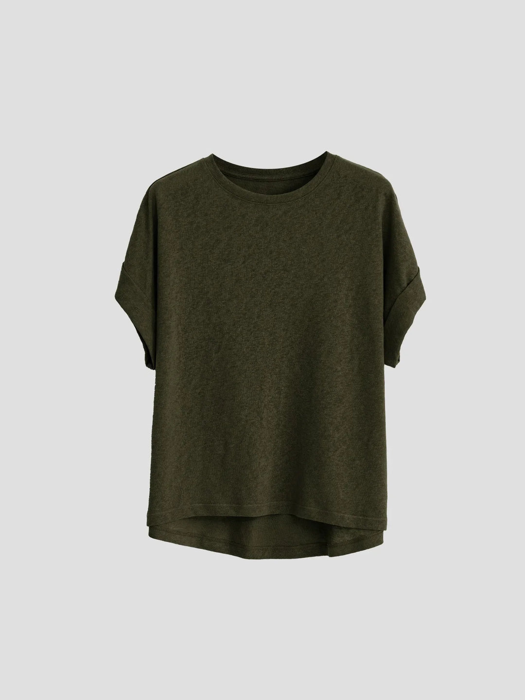 Duttini | Oversized Tee for Women in Cotton Blend, White