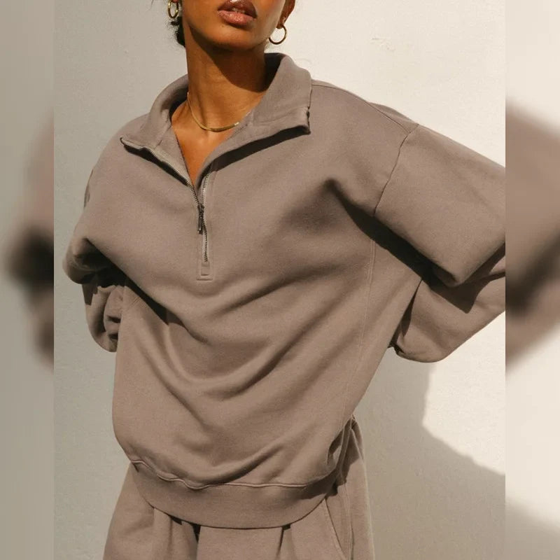 Duttini | Half-Zip Sweatshirt