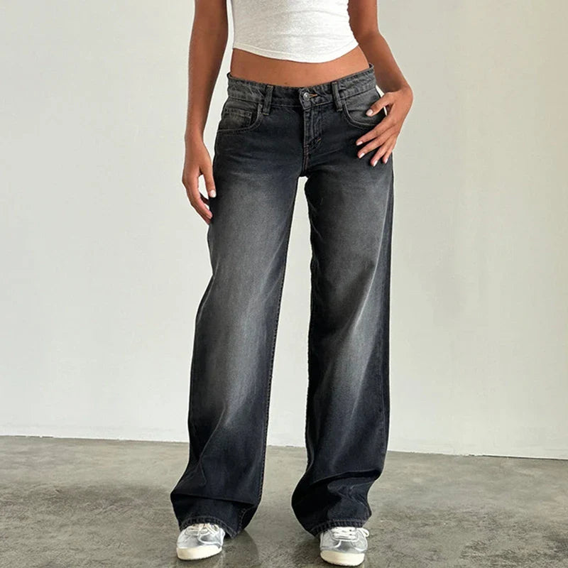 Duttini | Low-Waist Denim Jeans for Women