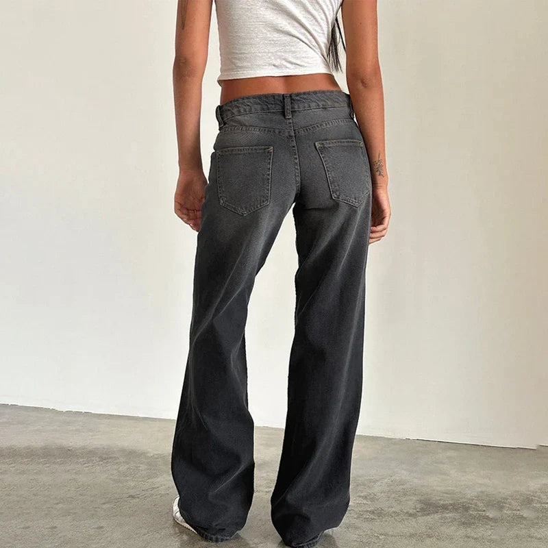 Duttini | Low-Waist Denim Jeans for Women