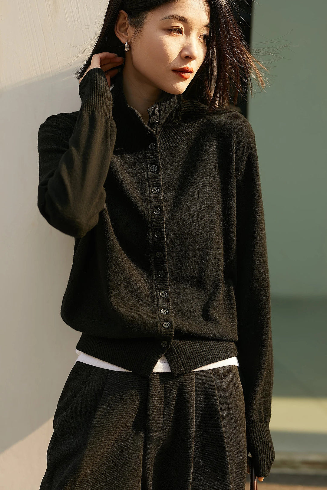 Duttini | Cashmere Button Sweater