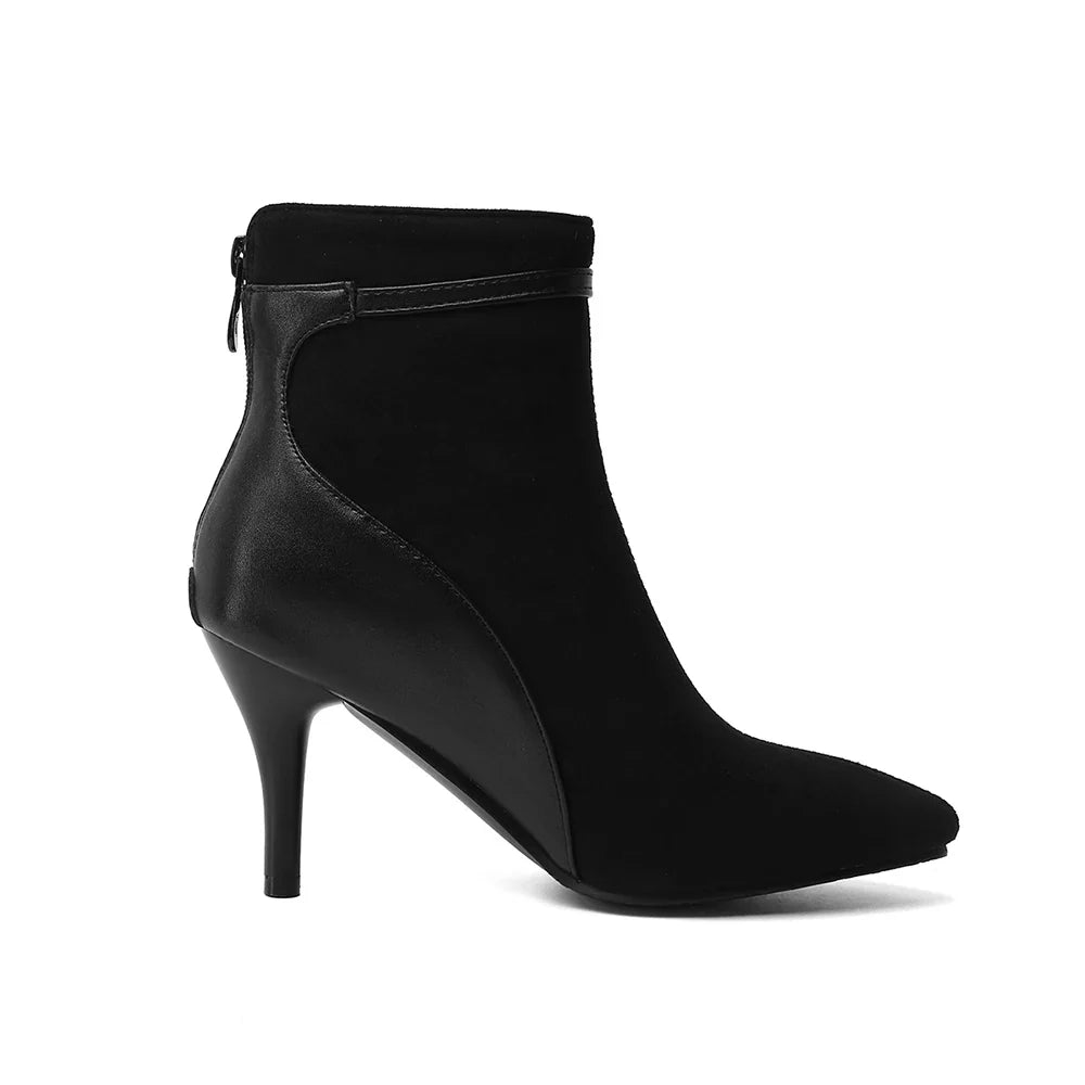Duttini | Suede Pointy Toe Heels