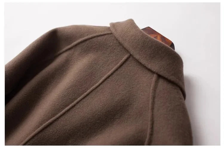 Duttini | Wool Herringbone Coat