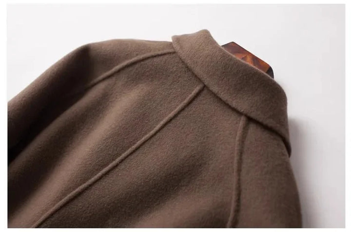 Duttini | Wool Herringbone Coat