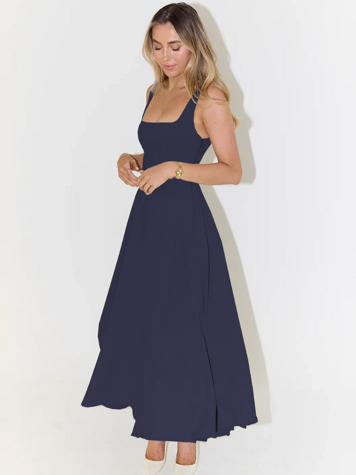 Duttini | Sculpted Waist Midi Sundress