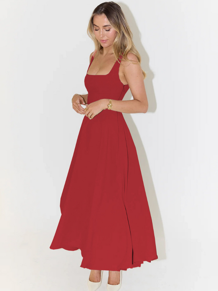 Duttini | Sculpted Waist Midi Sundress