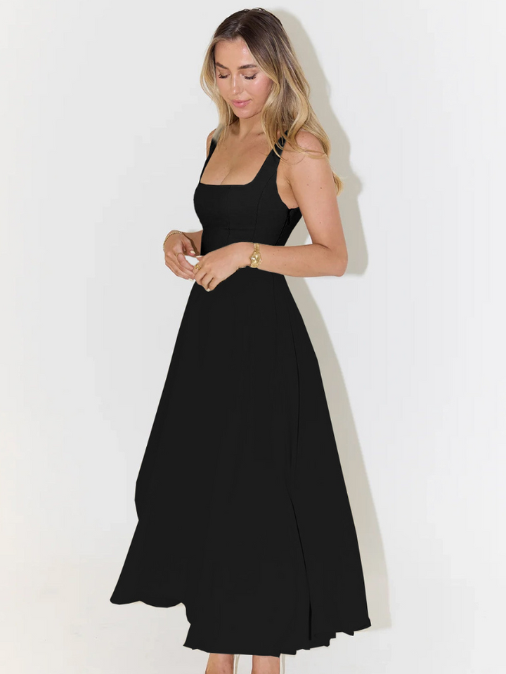 Duttini | Sculpted Waist Midi Sundress