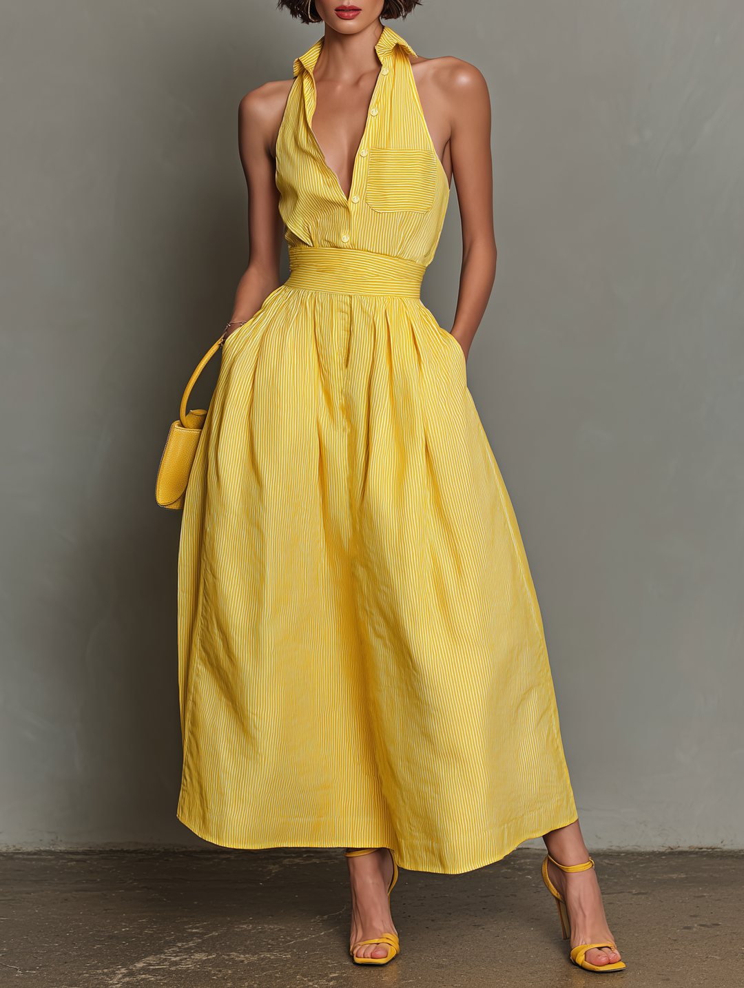 Duttini | Striped Dress
