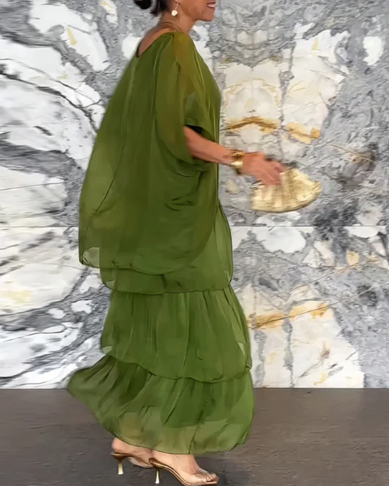 Duttini | Elegant Long Flowing Dress in a Flattering Cut