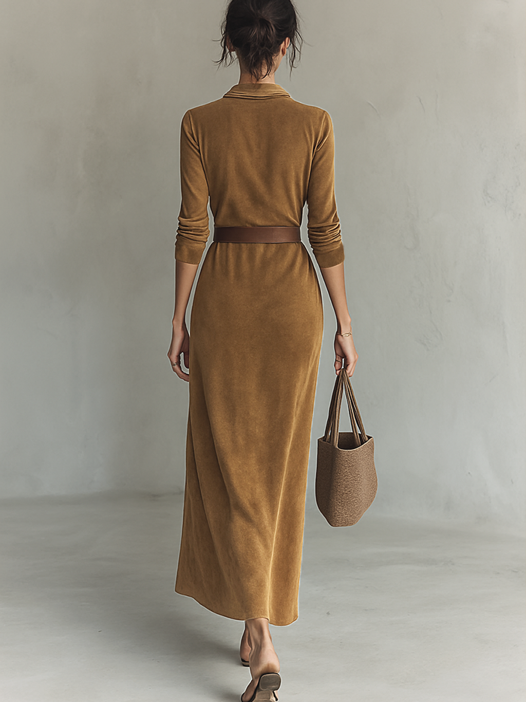 Duttini | Suede Dress
