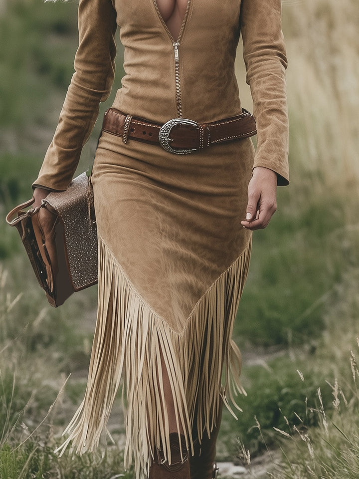 Duttini | Tassel Casual Dress