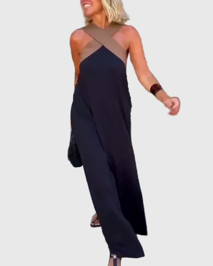 Duttini | Flowing Maxi Dress for Women in Lightweight Fabric, Elegant Style