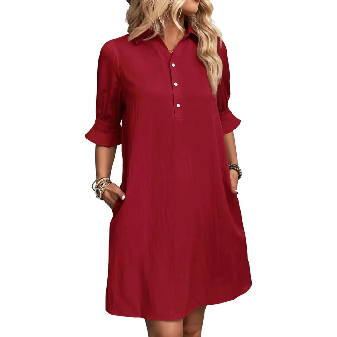 Duttini | Chic Elegance Dress with a Flattering Silhouette