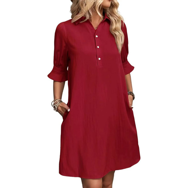 Duttini | Chic Elegance Dress with a Flattering Silhouette