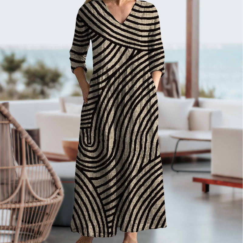 Duttini | Vintage Striped Dress Made to Turn Heads