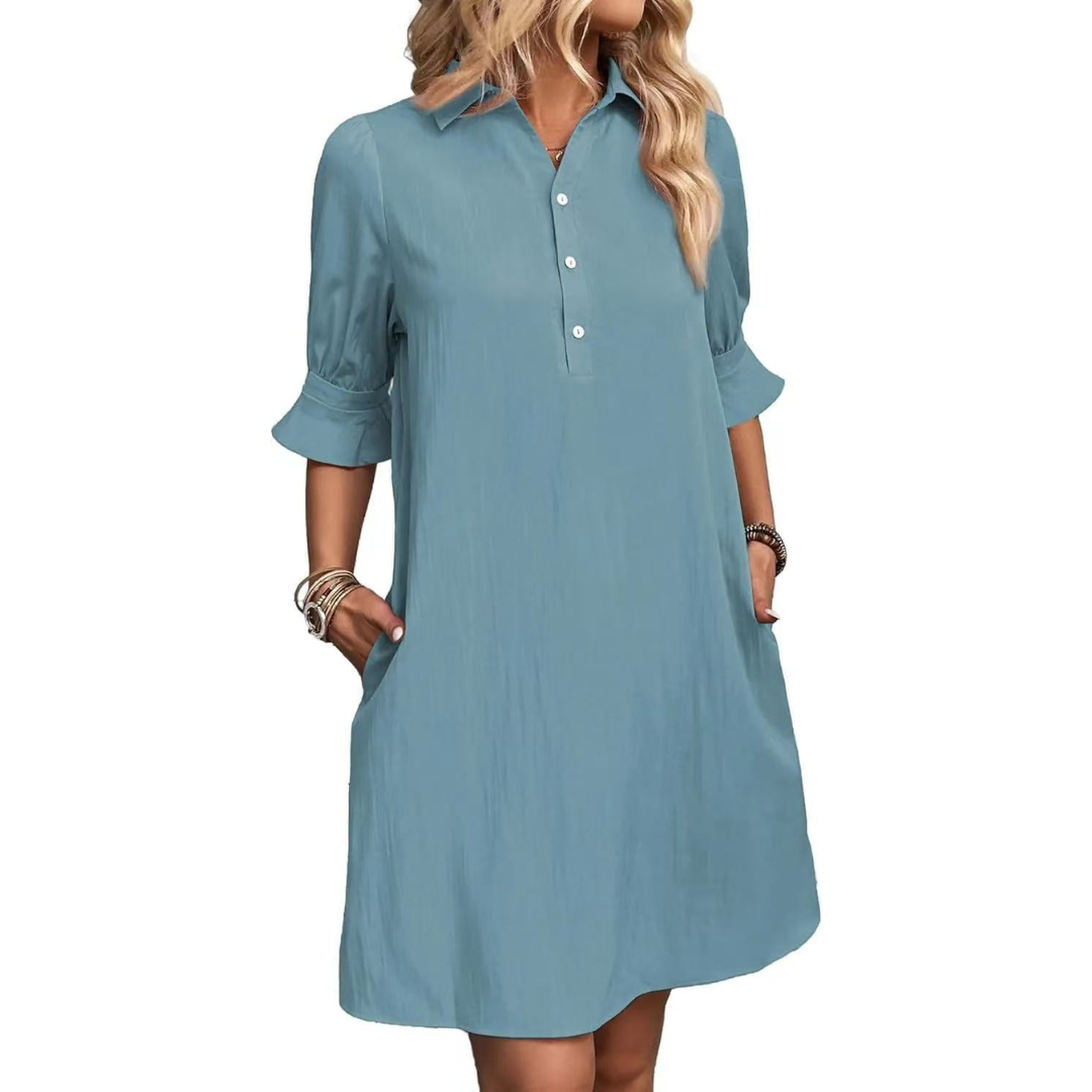 Duttini | Chic Elegance Dress with a Flattering Silhouette