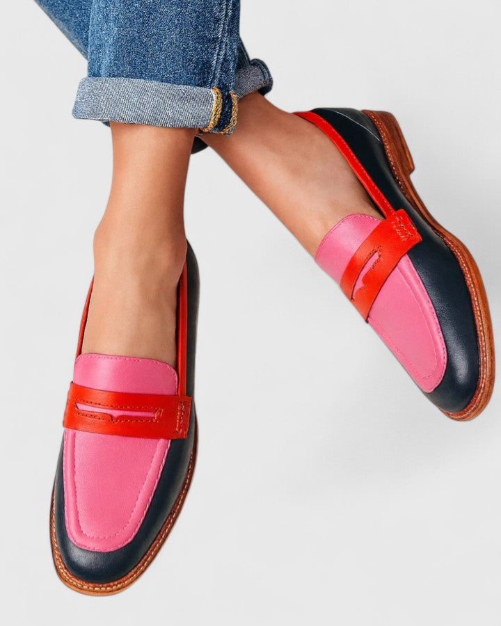 Duttini | Soft-Step Penny Strap Closed Toe for All-Day Comfort