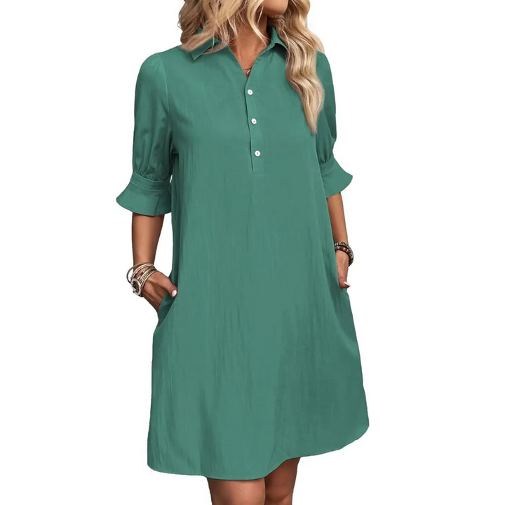 Duttini | Chic Elegance Dress with a Flattering Silhouette