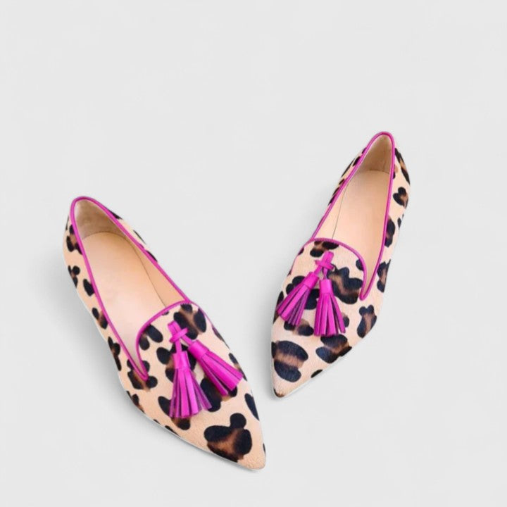 Duttini | Soft-Step Flat Pointed Patterned for All-Day Comfort