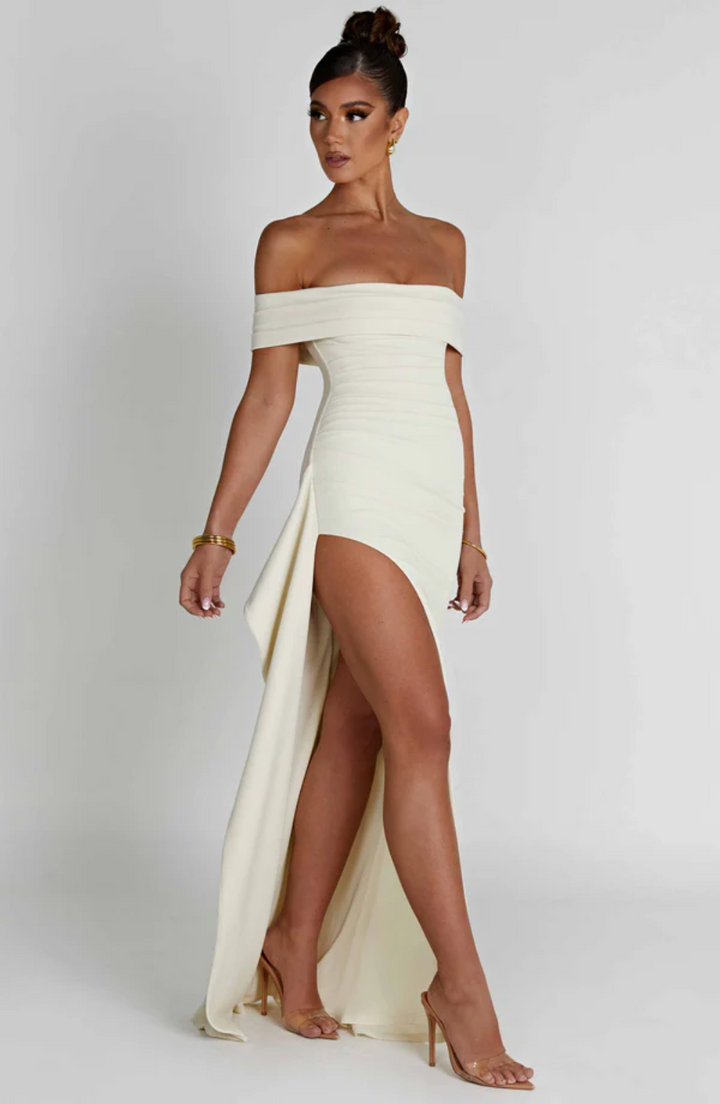Duttini | Off-shoulder evening gown