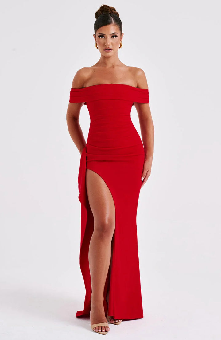 Duttini | Off-shoulder evening gown
