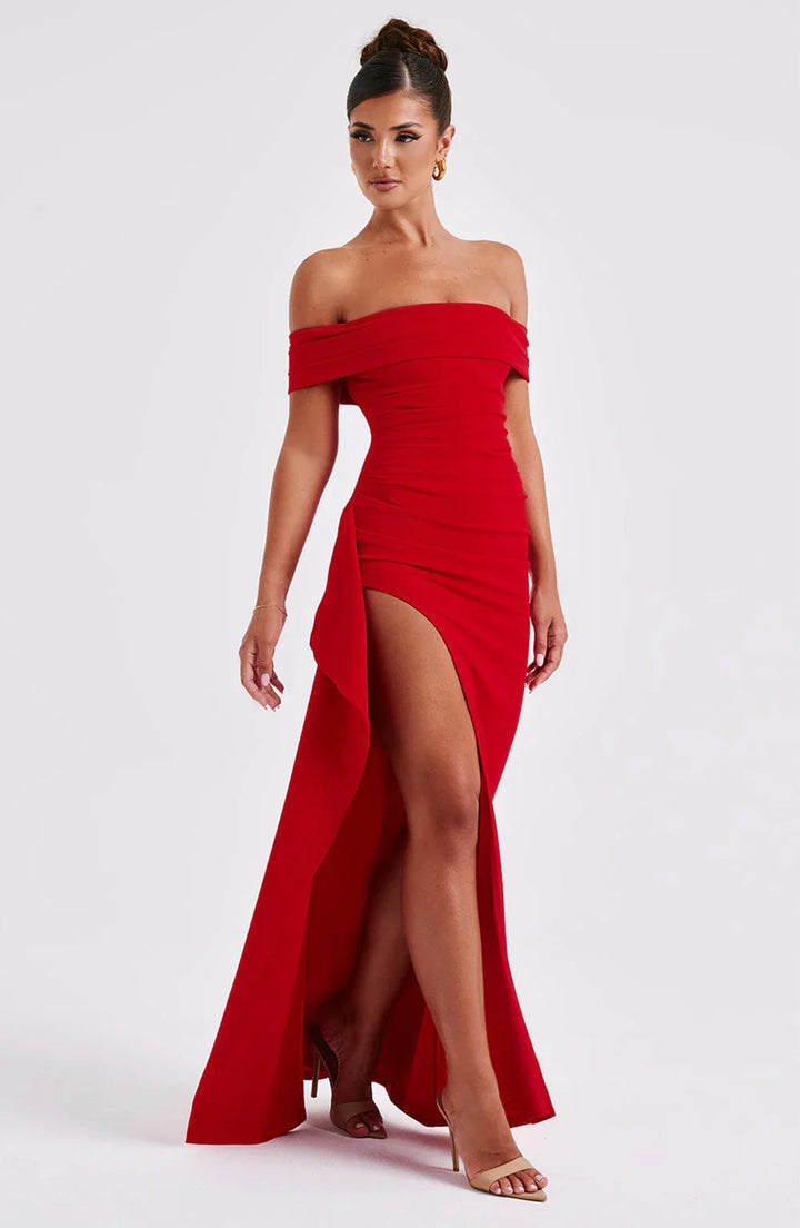 Duttini | Off-shoulder evening gown