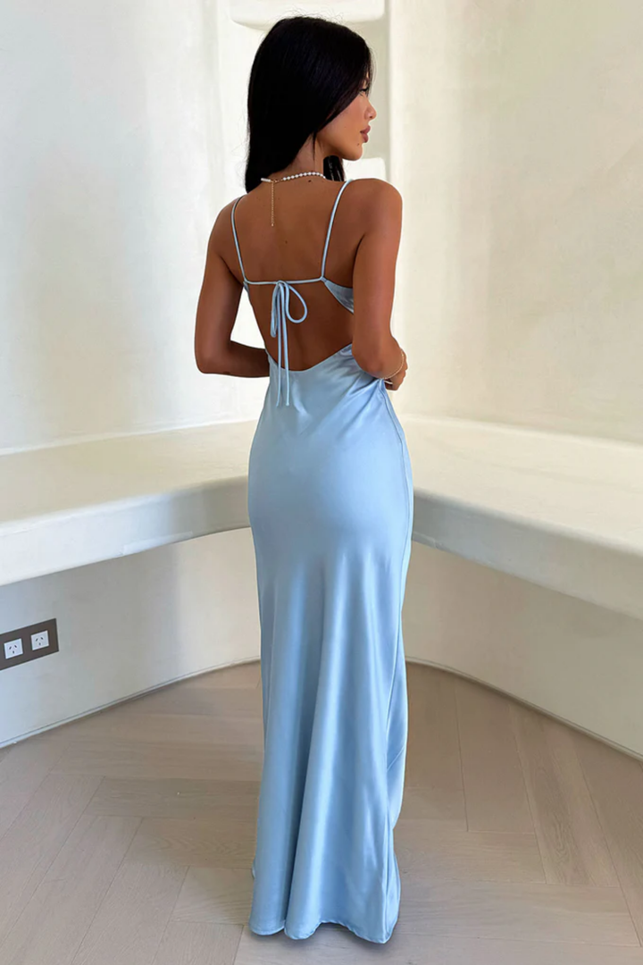 Duttini | Satin Maxi Dress