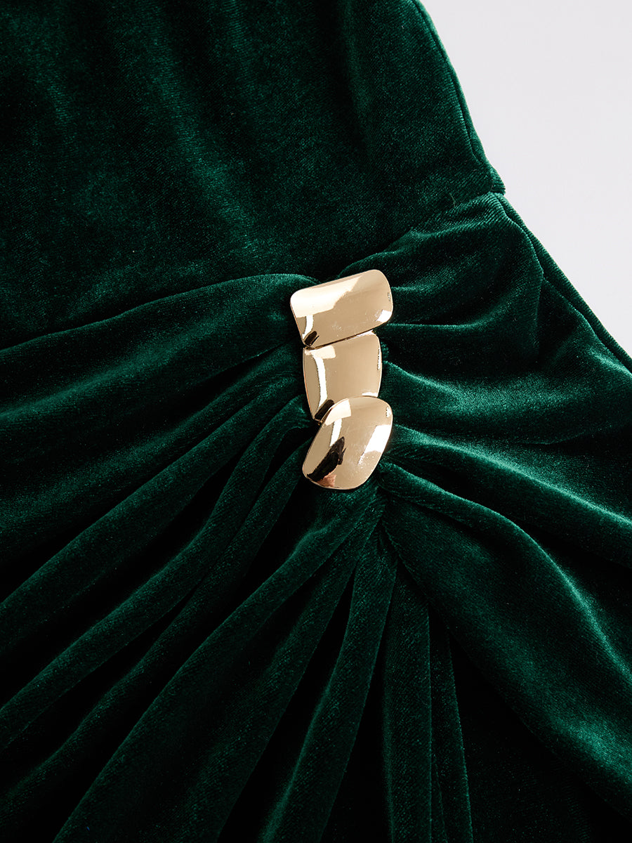 Duttini | Velvet Evening Dress