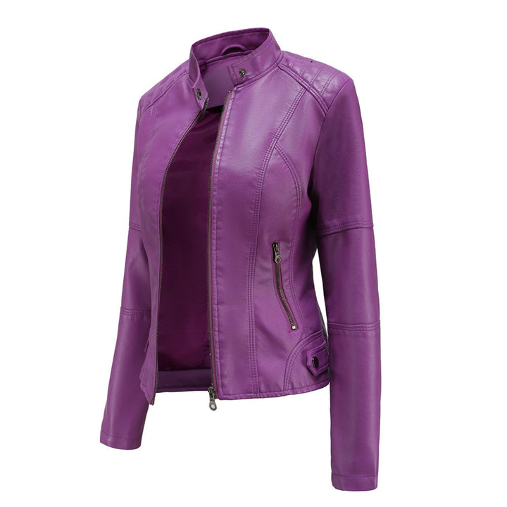 Duttini | Women's Slim-fit Biker Jacket