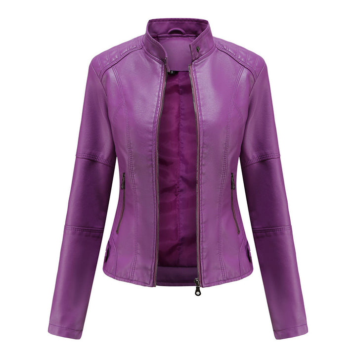 Duttini | Women's Slim-fit Biker Jacket