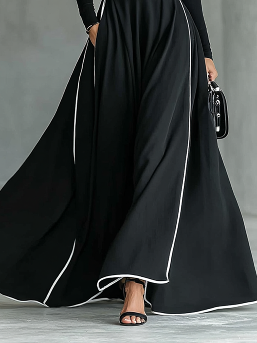 Duttini | White Long Sleeve Dress