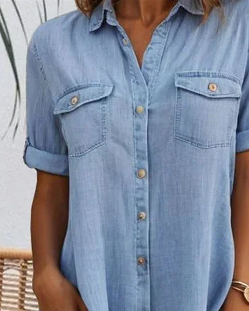 Duttini | Lightweight Denim-look Dress for Every Occasion