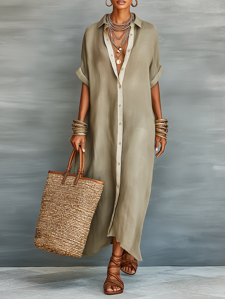 Duttini | Linen Dress