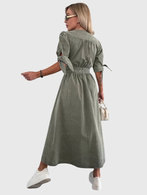 Duttini | Elegant Denim Dress for Women