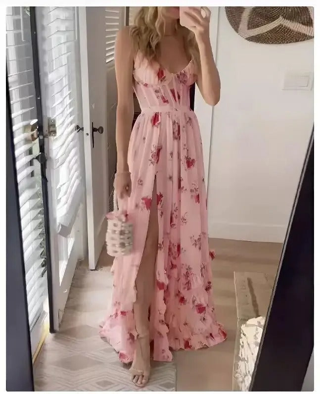 Duttini | Sophisticated Wedding Guest Floral Dress